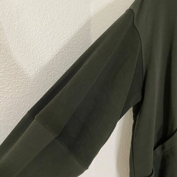 Nike Hoodie Women's Large Green Pullover Oversized Streetwear Athleisure - Picture 3 of 16